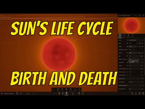 The Birth and Death of the Sun - Universe Sandbox²
