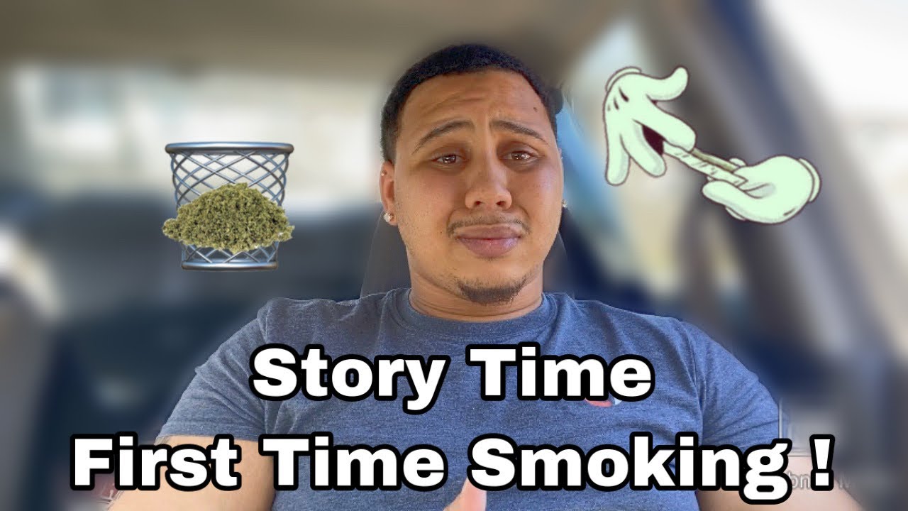 Story Time | My First Time Smoking WEED (TRASH)!!! Smoke Session