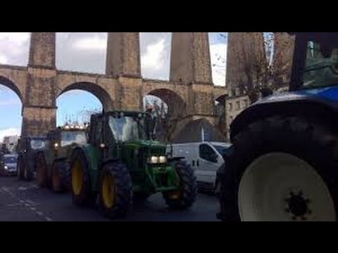 Morlaix - Manifestation agricole