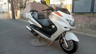 売約済)0315 #ヤマハ #マジェスティ250 白 28000km - YouTube