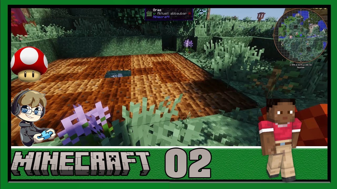 Beet erstellen und anpflanze - Minecraft [Deutsch] #02 - YouTube