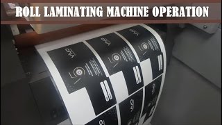 Hot & Cold Roll Laminating Machine _ Demo/Tutorial