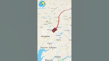 How to make travel route map animation video - Source to Destination #shorts