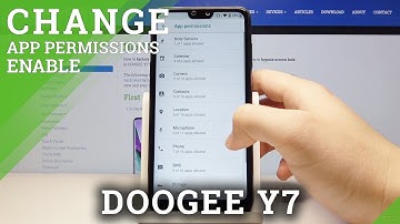 How to Change App Permissions in DOOGEE  Y7 – Allow App Permission