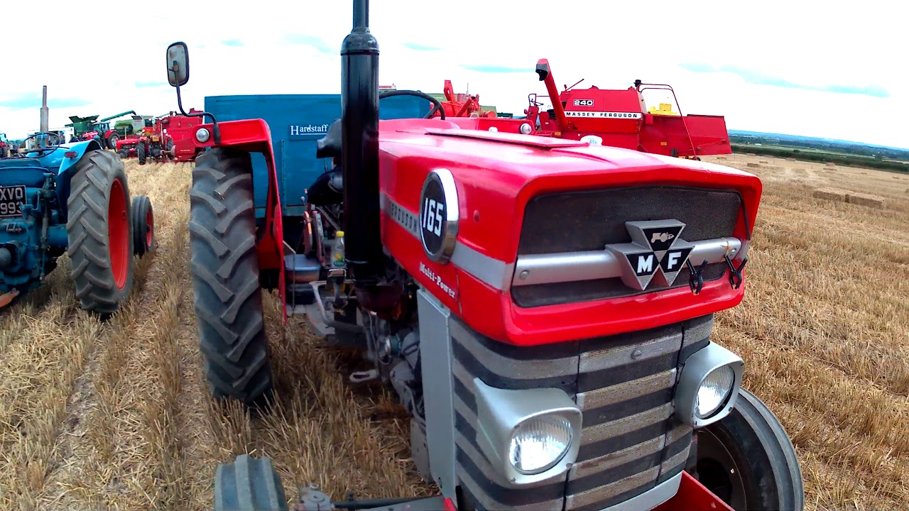 1973 Massey Ferguson 165 Multi Power 3 5 Litre 4 Cyl Diesel Tractor 58 Hp Youtube