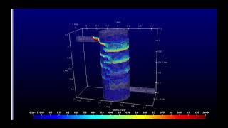 Animation baffle drop - openFoam