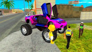 Upin & Mama Polisi cari ipin Hilang dibawa Lari Sapi, Naik Mobil Lamborghini Pink Cantik 😍Dunia Oyya