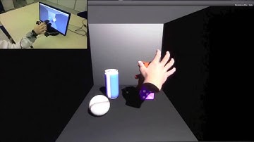 Leap Motion Hand Tracking + Force Feedback