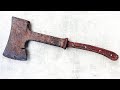 Restoration Rusty Popular Soviet Camping Axe