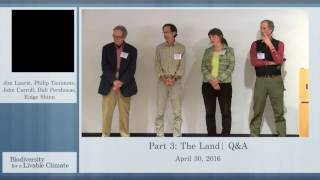 15 Q&A 1 Power and Promise of Biodiversity Harvard 2016