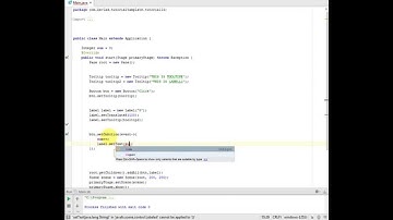 JavaFX. Tutorial 14. ToolTipe. (Урок 14. подсказка, видео урок) rus.