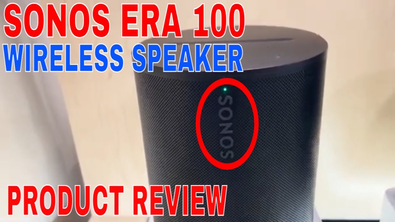 ✅  Sonos Era 100 Wireless Speaker - Black 🔴