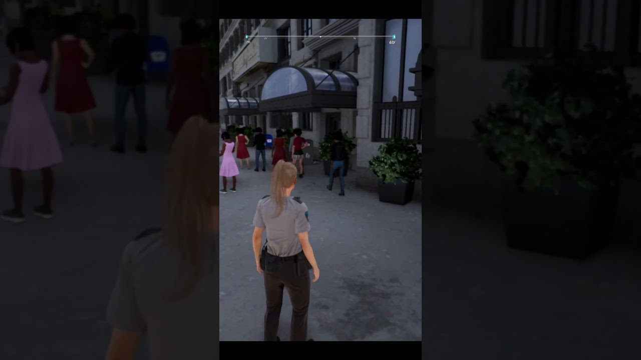 So, pedestrians congregate here!  