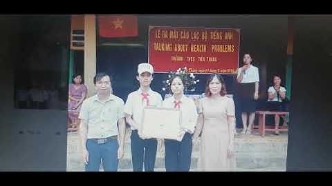 Lễ ra mắt câu lạc bộ Tiếng Anh THCS Tiến Thắng 2020-2021