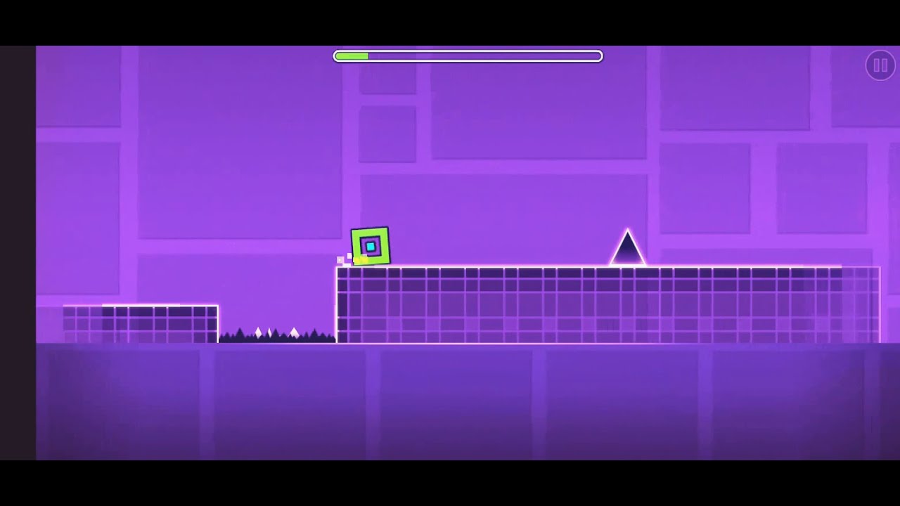 How to pass level 1 on Geometry dash - YouTube