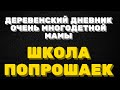 Деревенский дневник очень многодетной мамы. " Мать героиня " . Школа попрошаек