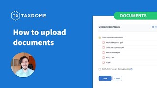 Client Portal: Uploading Documents