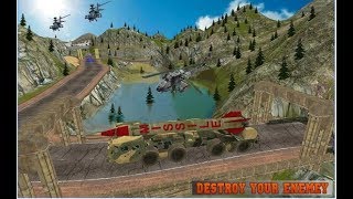 Missile Attack Army Truck 2017 / 3D Missile Launcher Simulation / Android Gameplay Video screenshot 2