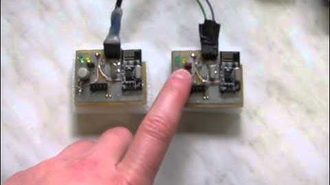 Nordic NRF24L01 ATmega8