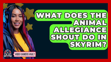 What Does The Animal Allegiance Shout Do In Skyrim? - Video Gamers Vault