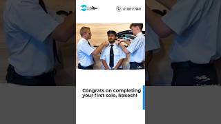 ✈️ First Solo Flight Celebration 😱 Future Pilot’s Emotional Moment | RMC Aviation Academy