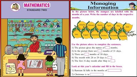 Std.2nd Mathematics //Managing Information// Page no.64,65
