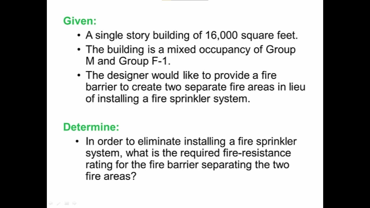 Example 901-2 Fire Area_2015 International Building Code - YouTube