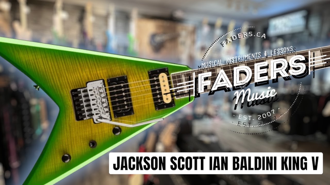 Jackson Scott Ian Signature KVX King V – Baldini Finish | Quick