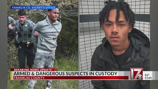 2 arrests in attempted murder of Franklin Co. deputy: Sheriff