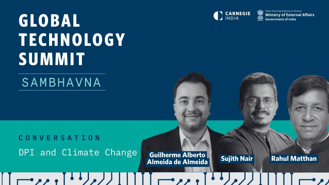 DPI and Climate Change | Digital Public Infrastructure for Climate Action | GTS 2025