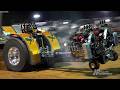 Tractor Pulling 2025: Light Modified Tractors pulling at The Pullers Championship in Nashville, IL