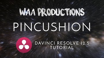 Tutorial: Pincushion Effect Davinci Resolve 12.5 & 14 [Sam Kolder Style]