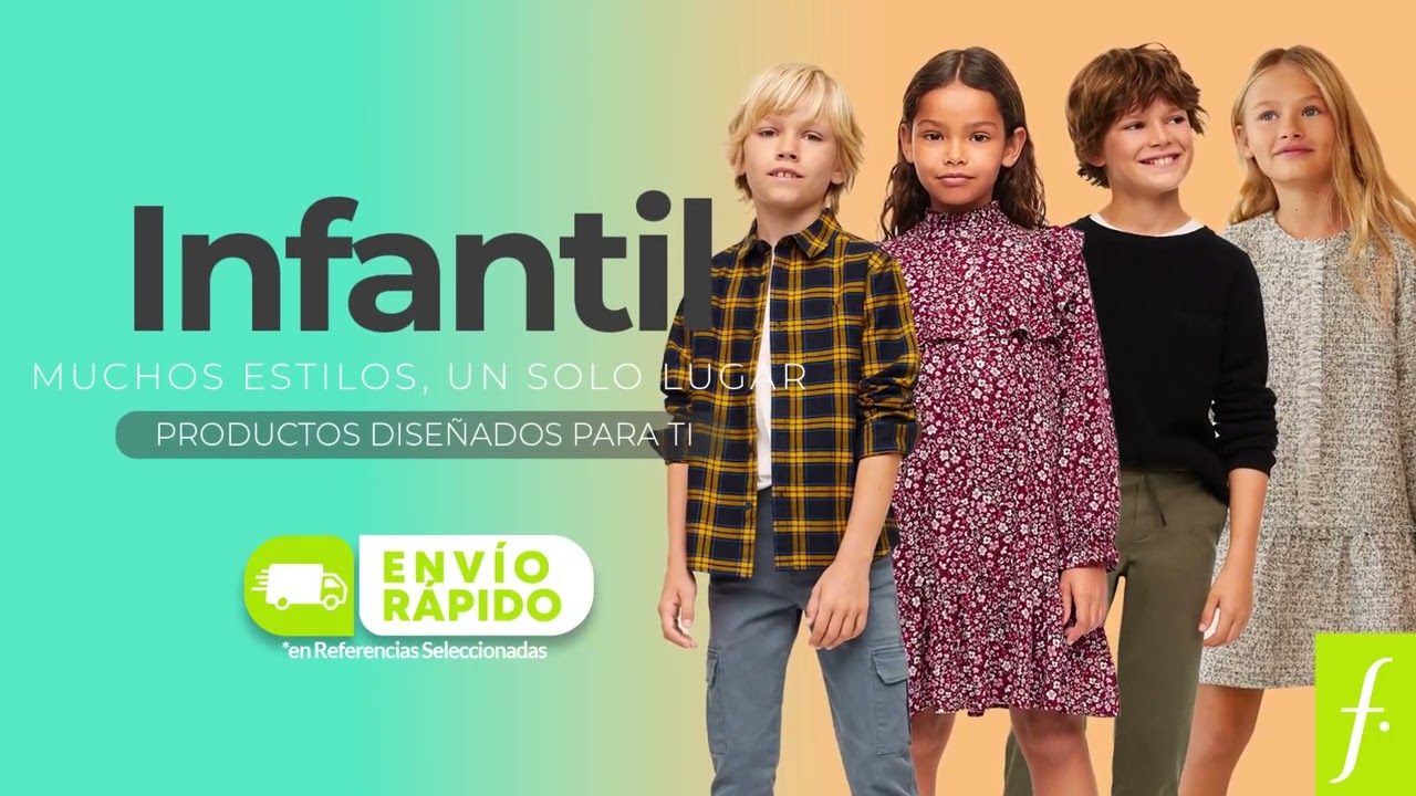 Lo último en moda para niños en tiendas y Falabella.com