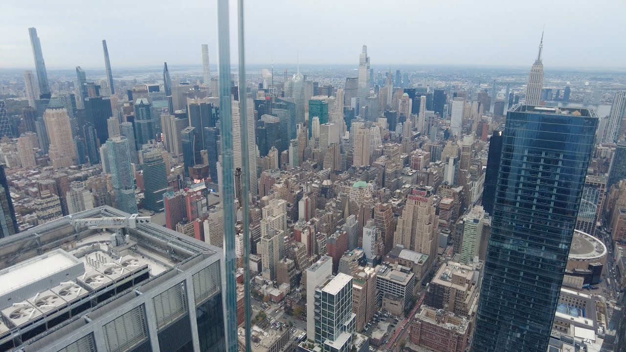 30 Hudson Yards The Edge Observation Deck, New York, NY - YouTube