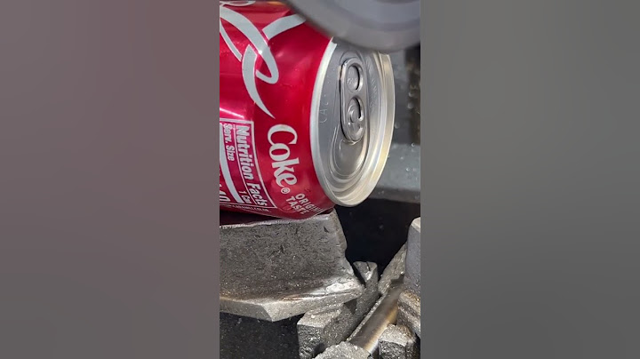 Never trust a factory end!! #aluminum #cocacola #satisfying #oddlysatisfying #foryou