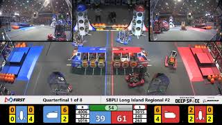 Quarterfinal 1 - 2019 SBPLI Long Island Regional #2