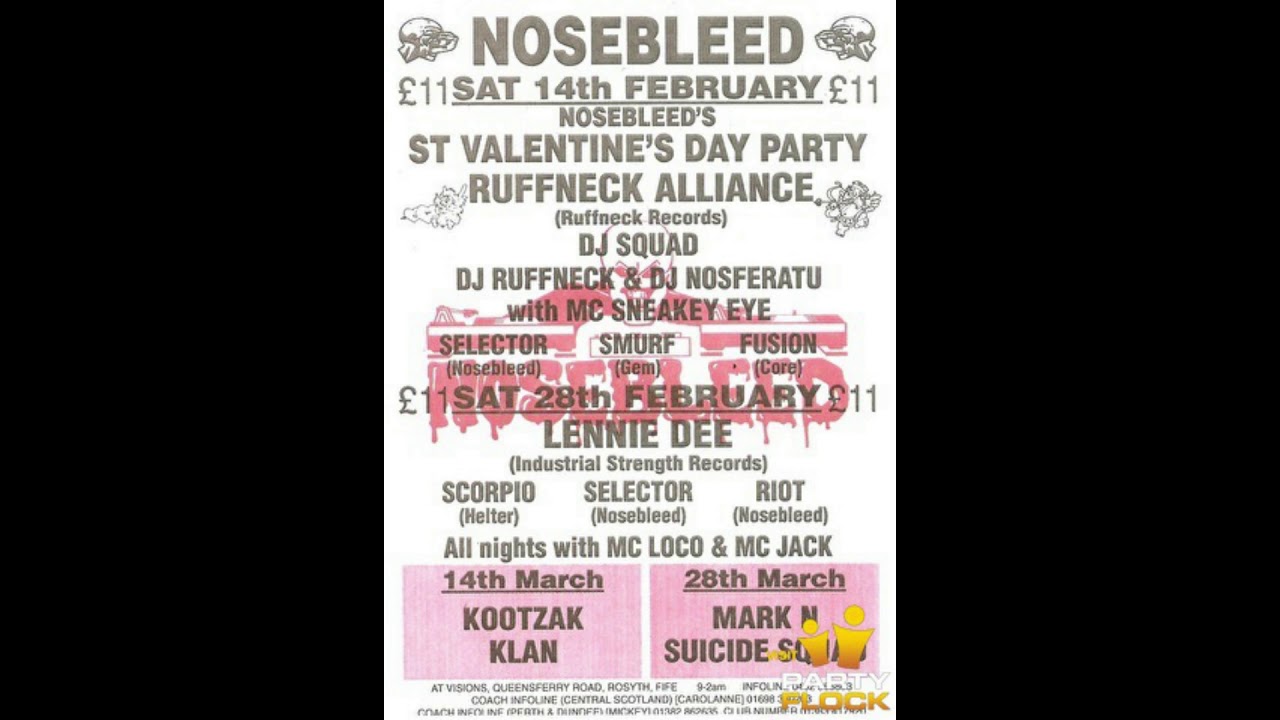 DJ Ruffneck Live at Nosebleed, Rosyth (#Hardcore #Gabber)