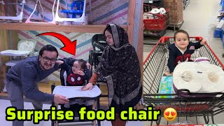 Download Lagu Kabeer k liye new food chair khareed lii😍||baby ab is par khana khayga🫠 MP3