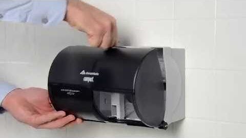 Compact® Tissue Dispensers - Side by Side Loading Instructions