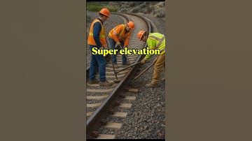 Why Super Elevation is Used in Railway Curves? | Civil Goal Version #civilgoalversion