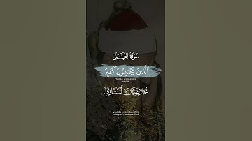 {وَلِلَّهِ مَا فِي السَّمَاوَاتِ وَمَا فِي الْأَرْضِ لِيَجْزِيَ}|محمد صديق المنشاوي|سورة النجم.