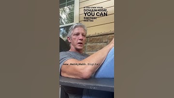 Always register your domain in your own account