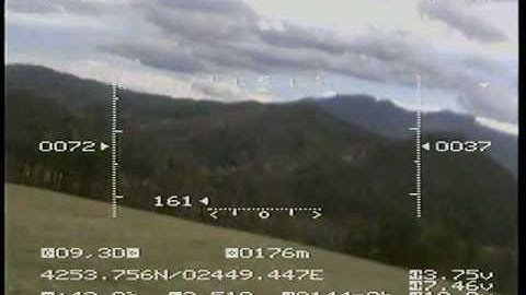 telemetry flying wing - first flight experience dressing