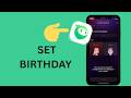 Add Your Birthday on Sango App | Step-by-Step Tutorial