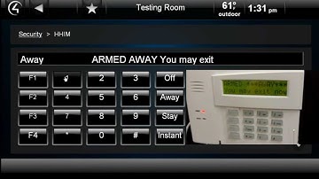 HouseLogix - HHIM Security Adapter Interaction Video