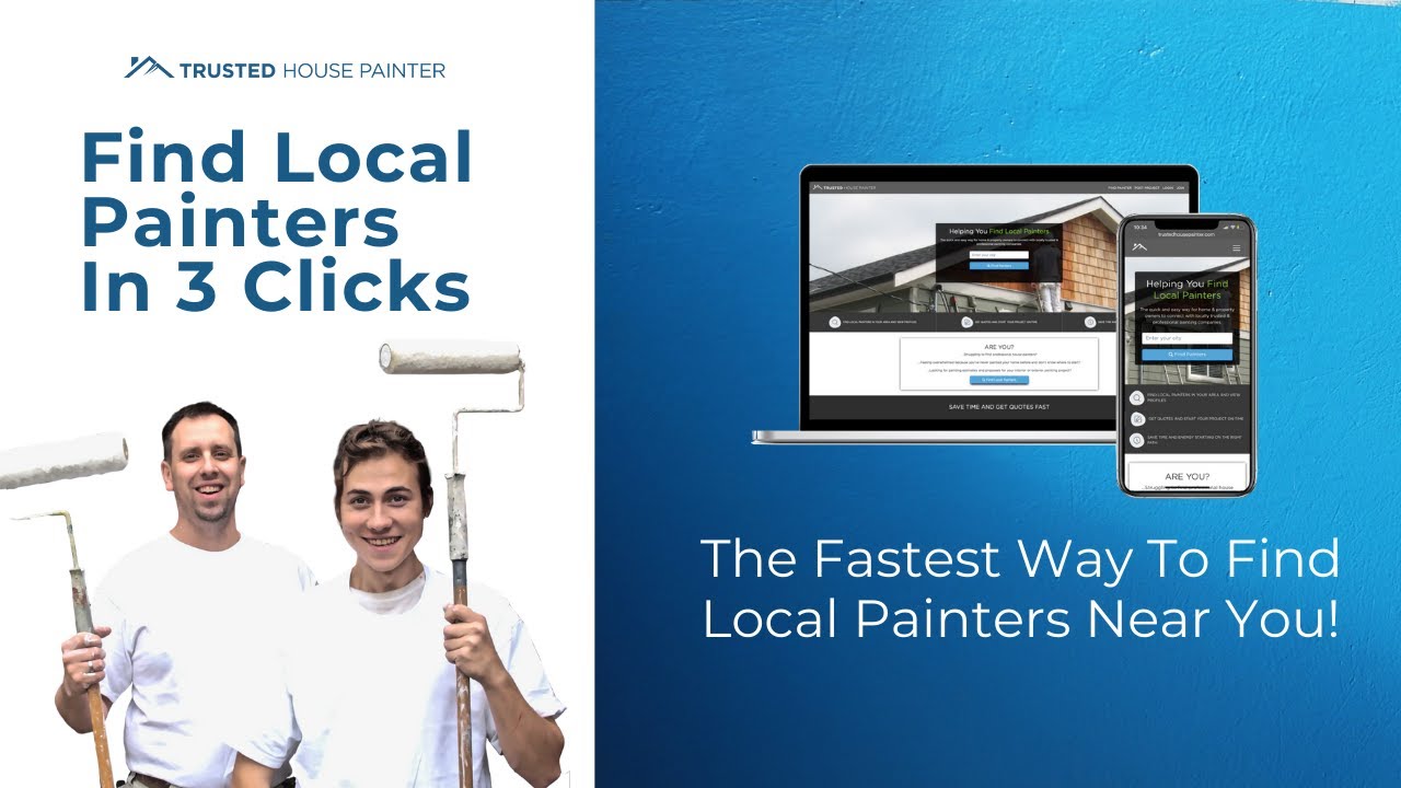 How to Find Painters in Less Than 3 Clicks Using Trusted House Painter