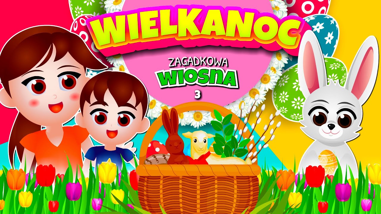 Test O Wielkanocy Dla Dzieci WIELKANOC dla dzieci 🐰🐣💐 Wielkanocne zagadki dla dzieci - ZAGADKOWA