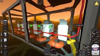 картинка: Stationeers - Кондиционер. Каскадная схема для большого диапазона температур.