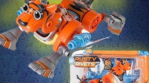 TIGERBOT by RustyRivets | CombineandPlay | Toyunboxing |Buildme