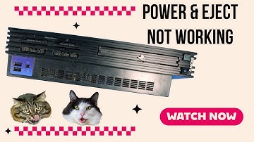 PS2 Quick Fix: Replacing the Power Eject Ribbon Cable!